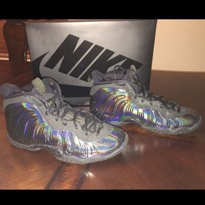 Youth Nike Little Posite One Legion Green